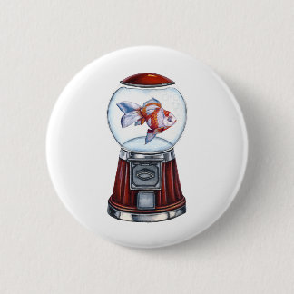 BubbleGum Goldfish 6 Cm Round Badge