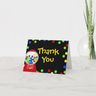 Bubblegum Party/ Thank You Card