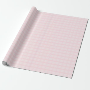 Bubblegum Pink And Lavender Blush Gingham Pattern Wrapping Paper