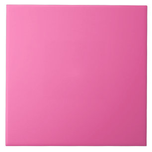 Bubblegum Pink Ceramic Tile. Tile