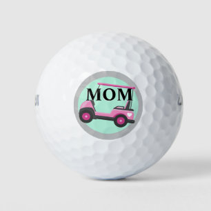 Bubblegum Pink Golf Cart Mum's Balls