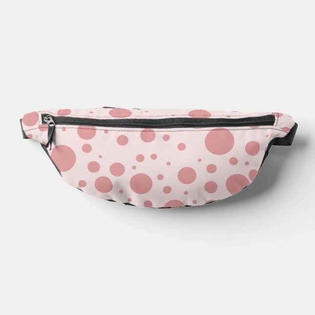 Bubblegum Pink Polka Dot Bum Bags (Lay Down)