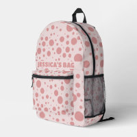 Bubblegum Pink Polka Dot