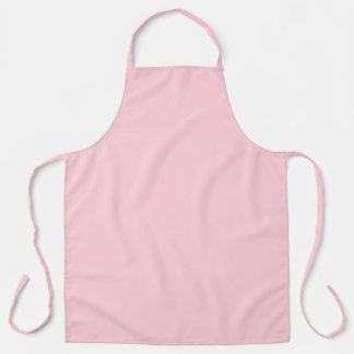 Bubblegum Pink Pretty And Yummy Solid Colour Apron
