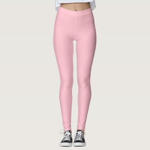 Bubblegum Pink Solid Colour Leggings