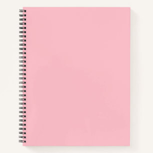 Bubblegum Pink Solid Colour Notebook