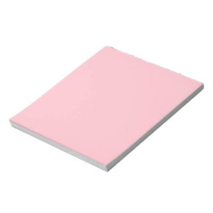 Bubblegum Pink Solid Colour Notepad