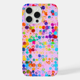 Bubblegum Polka Dot Pixly Case-Mate iPhone Case