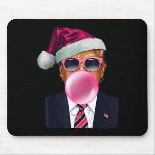 Bubblegum Trump Blowing Bubble Gum Christmas Nk Tr Mouse Mat