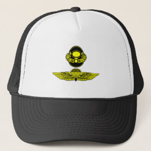 Bubblehead Helmet & Jumpwings Trucker Hat