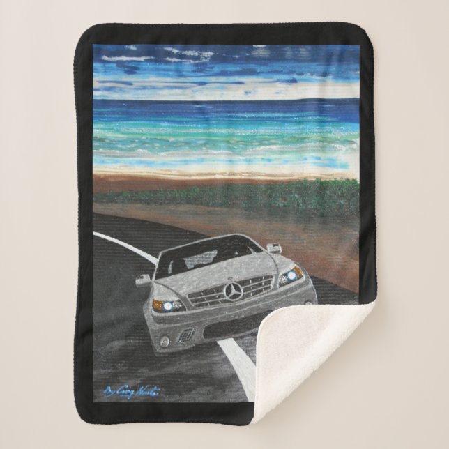 Bubblepacific blanket's sherpa blanket (Front)