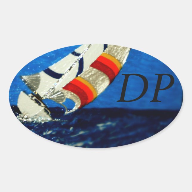 Bubblepacific bumper stickers, 20'fun oval sticker (Front)