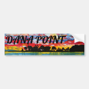 Bubblepacific bumper stickers, Dana point harbour Bumper Sticker
