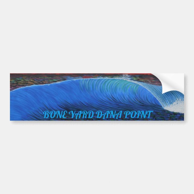 Bubblepacific bumper stickers, Dana point Sticker (Front)