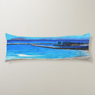 Bubblepacific pillows, Dana point harbour, Body Cushion