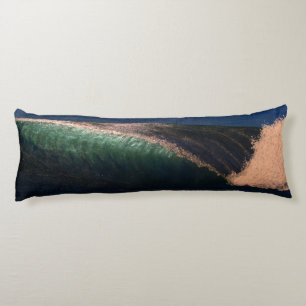 Bubblepacific pillows, same wave on 2 sides body cushion