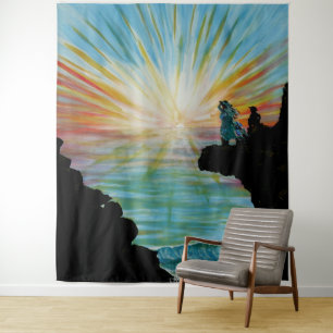 Bubblepacific wall tapestry