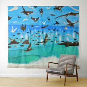 Bubblepacific wall tapestry's tapestry