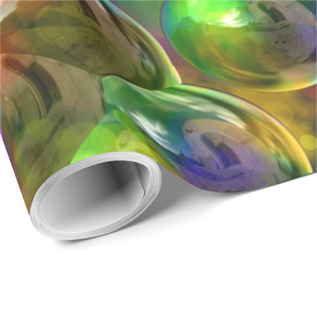 Bubbles 2 Wrapping Paper (Roll Corner)