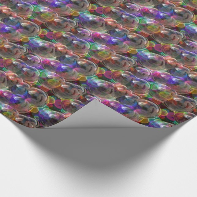 Bubbles 3 Wrapping Paper (Corner)