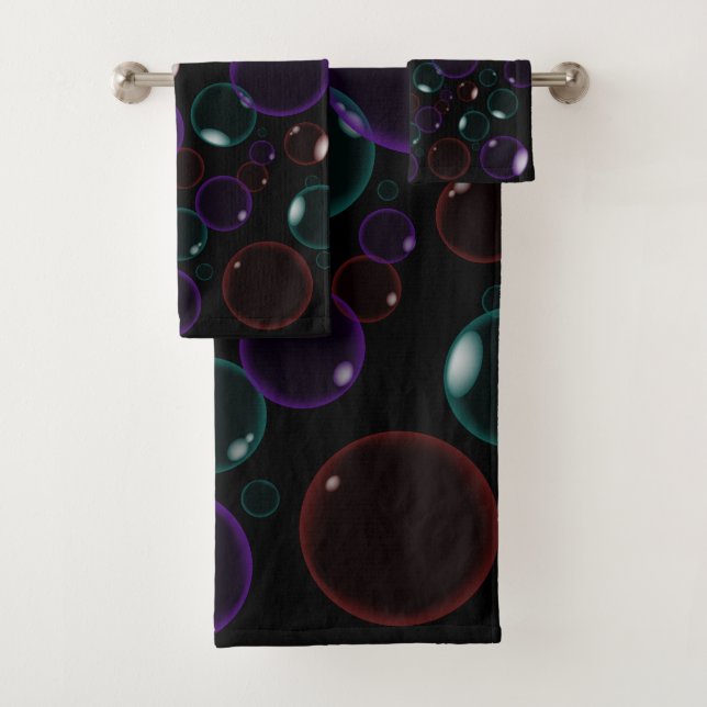 Bubbles Bath Towels - Bubbles Home Decor (Insitu)
