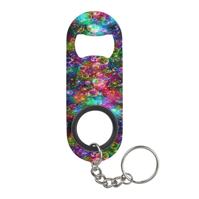 Bubbles Bottle Opener Keychain (Back)