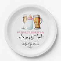 Bubbles Brews and Diapers Too! Baby Shower