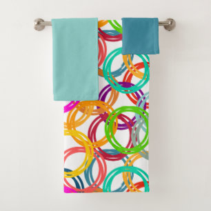 Bubbles, Bubbles Everywhere Bath Towel Set