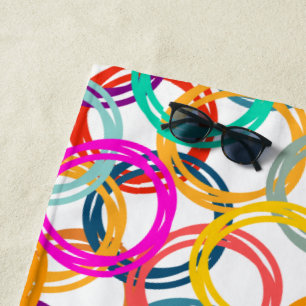 Bubbles, Bubbles Everywhere Beach Towel
