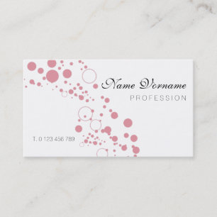 bubbles business card