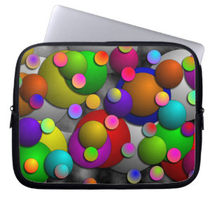 Bubbles by Kenneth Yoncich Laptop Sleeve