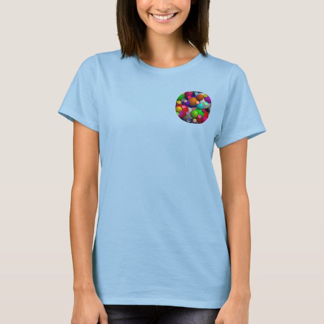 Bubbles by Kenneth Yoncich T-Shirt (Front)