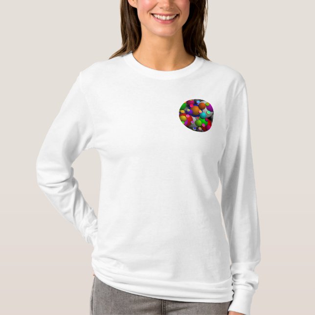 Bubbles by Kenneth Yoncich T-Shirt (Front)