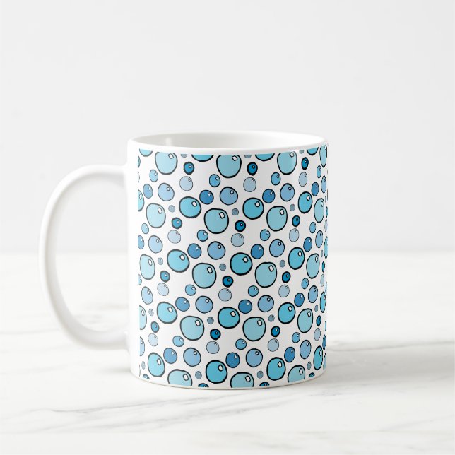Bubbles Coffee Mug (Left)