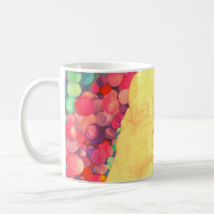 Bubbles coffee mug extra large print
