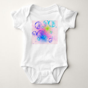 BUBBLES - Colourful Bubbles For Kids - Baby Bodysuit