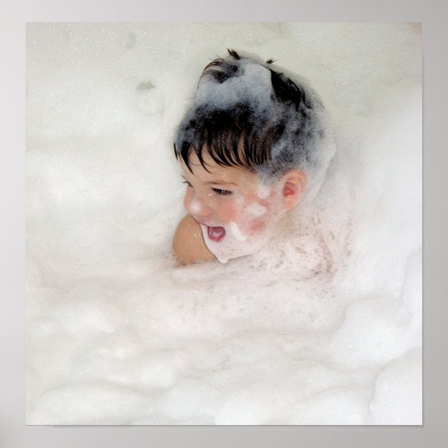 Bubbles Everywhere Poster (Front)