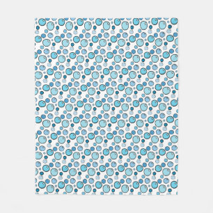 Bubbles Fleece Blanket