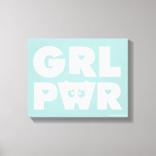 Bubbles: Girl Power Canvas Print