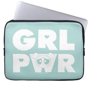 Bubbles: Girl Power Laptop Sleeve