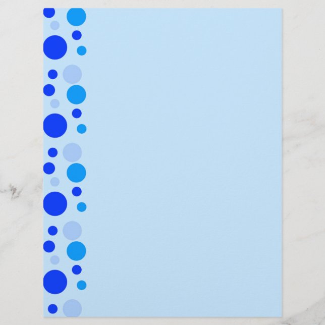 Bubbles in Blue (Front)