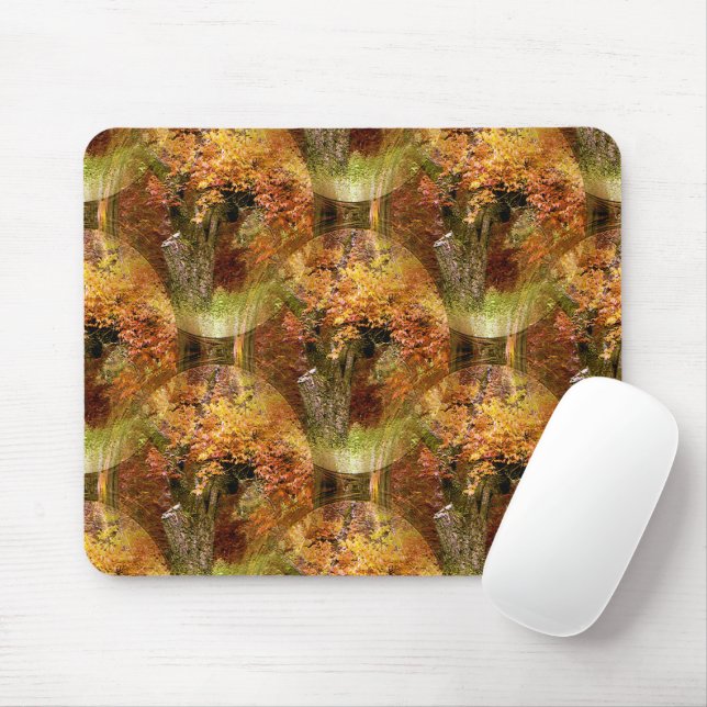 Bubbles in the Fall.... Mouse Mat (With Mouse)
