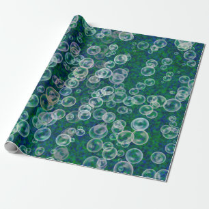 Bubbles in the Water Wrapping Paper