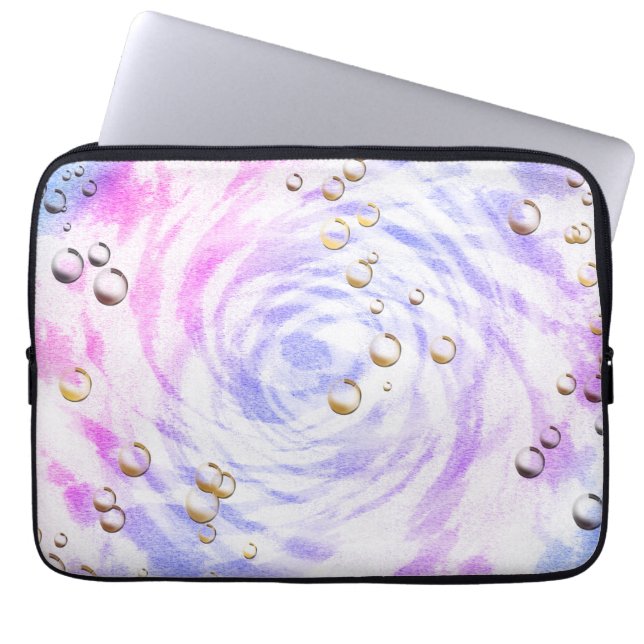 Bubbles Laptop Sleeve (Front)