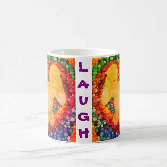bubbles laugh coffee mug (Center)