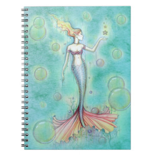 Bubbles Mermaid Notebook
