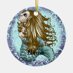 Bubbles Mystic Mermaid  Ornament
