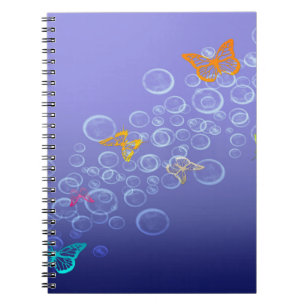 Bubbles n Butterflies Notebook