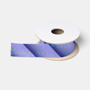 Bubbles n Butterflies Satin Ribbon