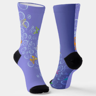 Bubbles n Butterflies Socks